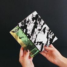 Estuche a medida para libro con tela serigrafiada por María Ramirez . % Amelia Garcia tarafından hazırlanan Ciltçilik projesi - 10.01.2019