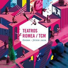 Teatros Romea / TCM. Enero-Junio 2020.. Projekt z dziedziny Grafika ed, torska, Projektowanie graficzne, Trad, c i jna ilustracja użytkownika Salvador Roldán Jiménez - 01.02.2020