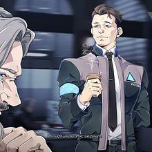 FANARTS - Detroit: Become Human. Digital Illustration project by Paula Franco Abellán - 02.19.2020