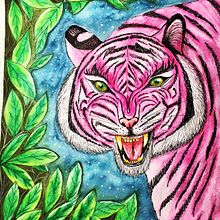 Tigresa_feminista_20. Een project van  Tekening, Traditionele illustratie, Schilderij y Aquarelschilderen van Gabriela Gómez - 06.01.2020