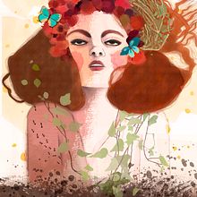 Mi Proyecto del curso: Técnicas de ilustración con acuarela digital. Collage, Drawing, Graphic Design, and Traditional illustration project by SUSANA MARINAS DOBLADO - 02.19.2020