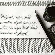 Mi Proyecto del curso: Caligrafía inglesa de la A a la Z Ein Projekt aus dem Bereich Kalligrafie von Lizbeth M. Islas - 17.02.2020