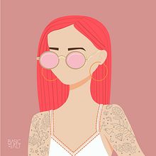 Mi Proyecto del curso: Ilustración vectorial con estilo BASICALT. Creativit, Design, Traditional illustration, and Vector Illustration project by Alejandra Triana - 02.20.2020