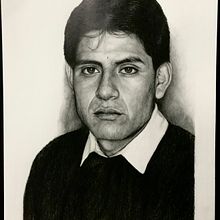 RETRATO DE MI PADRE. Projekt z dziedziny  Sztuki piękne, Portret, Trad, c i jna ilustracja użytkownika omar angelo osorio figueroa - 20.02.2020