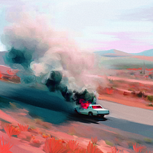 burn, baby burn. Ilustração digital projeto de Citlali Haro - 20.02.2020