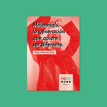 neon / plan de branding y campaña. Br, ing, Identit, Design, Poster Design, Fashion Design, Editorial Design, Graphic Design, Advertising, and Social Media project by Carmen Pérez - 05.14.2019