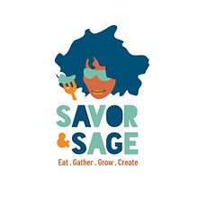 Logotipo para Savor & Sage. Een project van Logo-ontwerp y Grafisch ontwerp van Nora Márquez Rey - 26.11.2019