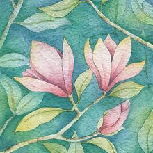ACUARELA EN NEGATIVO. Watercolor Painting project by Cristina Cilloniz - 02.21.2020