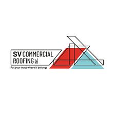 Logo SV Commercial Roofing INC. Ein Projekt aus dem Bereich Logodesign und Grafikdesign von Nora Márquez Rey - 16.05.2019