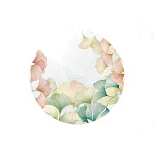 PLANETAS DE GINKGOS. Watercolor Painting project by Cristina Cilloniz - 02.21.2020
