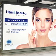 Cartel para L'Beauté. Een project van Grafisch ontwerp van Nora Márquez Rey - 19.03.2018