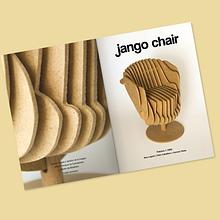 jango chair / prototipo por costillas y corte cnc. Un progetto di 3D, Design, Progettazione 3D, Design e creazione di mobili, Product design, Design editoriale, Graphic design, Fotografia e Fotografia di prodotti di Carmen Pérez - 26.10.2018
