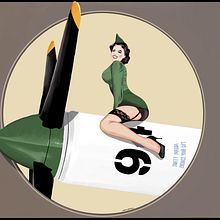 Mi Proyecto del curso: Ilustración de una pin-up con técnicas tradicionales. Film, and Digital Illustration project by Ayoze Magua - 02.21.2020