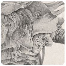 Balanace en el caos. Drawing, Pencil Drawing, Artistic Drawing, and Traditional illustration project by Ricardo Núñez Suarez - 02.21.2020