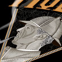 Meu projeto no curso de Técnicas de Sombreamento Digital - Sherlock Holmes. Lettering digital e Ilustração tradicional projeto de Darya Filippova - 23.02.2020