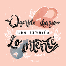 Hoy también lo intenté. Un proyecto de Diseño digital, Ilustración tradicional, Ilustración digital, Ilustración infantil, Lettering y Lettering digital de Una Ramona - 10.02.2020