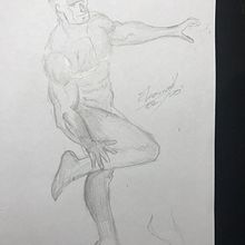 Meu projeto do curso: Ilustração para quadrinhos: a anatomia de um super-herói Ein Projekt aus dem Bereich Bleistiftzeichnung von Eliomar Pereira dos Santos - 24.02.2020