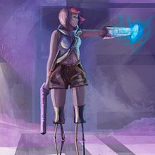 Mi Proyecto del curso: Diseño de personajes para concept art. Character Design, Traditional illustration, and Video Games project by Desiree Urbina - 02.24.2020