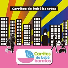 Diseños para carritosdebebebaratos.com Ein Projekt aus dem Bereich Cop, writing, Webdesign, Schrift, Digitale Illustration, Grafikdesign und Logodesign von Margarita Guirao - 20.01.2020