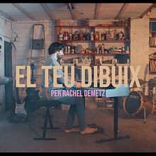 Dirección de arte e ilustración para Blau, de Roger Margarit. Un proyecto de Dirección de arte y Edición de vídeo de Rachel Demetz - 20.01.2020