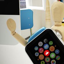 Banco Santander: Apple Watch. Un progetto di Direzione artistica, Design, Progettazione di applicazioni, Graphic design e UX / UI di Álex G. Mingorance - 16.10.2016