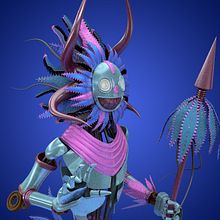 Mi Proyecto del curso: Modelado de personajes en Maya . 3D proyek oleh Ricardo Montiel - 02.26.2020