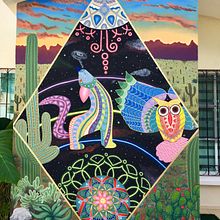 La Femita. Arte y Creaciones. Street Art, Arts, Crafts, Fine Arts, Creativit, Painting, Acr, and lic Painting project by Denise Lopez Aleman - 02.26.2020
