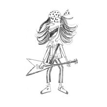 OTRO ROCKERO. Traditional illustration project by Angélica Díaz - 02.26.2020