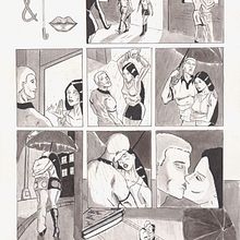 Técnicas de entintado para cómic e ilustración, Proyecto final, dos páginas autoconclusivas.. Un projet de B, e dessinée et Illustration traditionnelle de Juan Carlos García - 26.02.2020