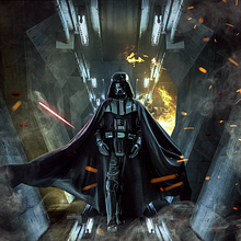 Loquito Vader - Gonzalo PS. Photograph, and Photo Retouching project by gonza98 - 02.26.2020