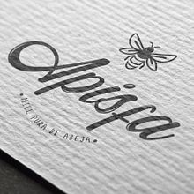 Diseño de marcas con retícula para Miel Apisfa. Br, ing, Identit, and Logo Design project by Jason Arias - 03.03.2020