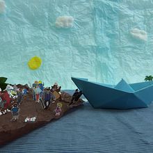 STOP MOTION BARCO NOWE. Animation, Photograph, and Stop Motion project by María Gómez Tenrero - 02.27.2020