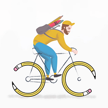 Lapizicleta. Un progetto di Animazione 2D e Illustrazione tradizionale di Juan Carlos Roldán Amador - 27.02.2020