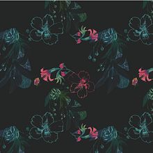 Meu projeto do curso: Criação de marca com seus próprios patterns. Artistic Drawing, Traditional illustration, and Botanical Illustration project by Silvia Abramant - 02.27.2020