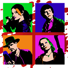 ZOMBIELAND WARHOL. Graphic Design, and Painting project by María Gómez Tenrero - 02.27.2020