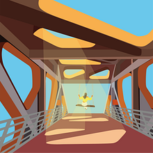 Pont de Colors. Un proyecto de Ilustración vectorial de Tono Mollà - 28.02.2020