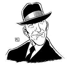Leonard Cohen. Sketching, Drawing, and Traditional illustration project by Alberto Peral Alcón - 02.28.2020