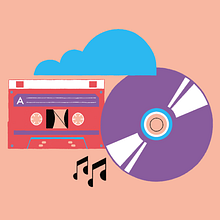 La evolución de los modos de escuchar música. 2D Animation, Traditional illustration, and Motion Graphics project by Dani Maiz - 02.28.2020