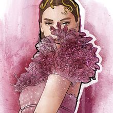 Catwalk Ein Projekt aus dem Bereich Digitale Illustration, Modedesign, Traditionelle Illustration, Aquarellmalerei und Design von Jackie Noëlle - 04.03.2020