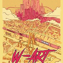 W - art . Un progetto di Disegno, Disegno artistico, Illustrazione tradizionale e Illustrazione digitale di Felipe Molina Acevedo - 10.01.2020