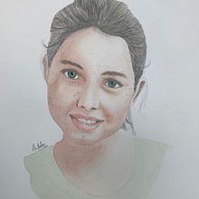 Mi Proyecto del curso: Retrato ilustrado en acuarela. Un projet de  de Lola - 29.02.2020