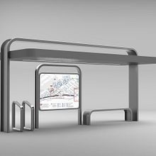 Vigilia - Urban equipment. 3D, Design, 3D Design, Product Design & Industrial Design project by Estela Míguez Gómez - 02.29.2020