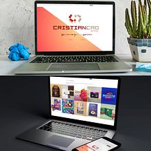 Mi Proyecto del curso: Mi web profesional www.cristiancao.com. Un progetto di Graphic design e Web design di Cristian Cao - 28.01.2020