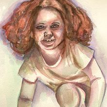 Mi Proyecto del curso: Retrato artístico en acuarela. Watercolor Painting project by sol_frers - 03.01.2020