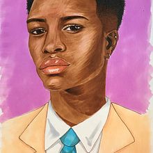 Cara y cuerpo. Un proyecto de Dibujo, Dibujo artístico, Dibujo de Retrato, Dibujo realista e Ilustración tradicional de Nika Kishtanova - 01.03.2020