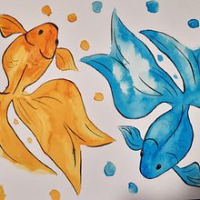 Mi Proyecto del curso: Técnicas modernas de acuarela. Un proyecto de Ilustración tradicional de Connie Castillo - 03.04.2020