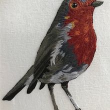 Mi Proyecto del curso: Pintar con hilo: técnicas de ilustración textil. Embroider project by Tania García Márquez - 03.02.2020