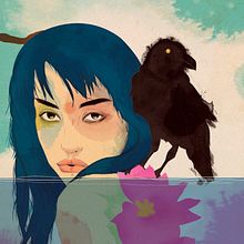 Mi Proyecto del curso: Técnicas de ilustración con acuarela digital. Un progetto di Illustrazione tradizionale, Illustrazione digitale, Pittura ad acquerello, Disegno di ritratti e Disegno digitale di David Rojas - 29.01.2022