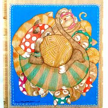 Mi Proyecto del curso: Acuarela sobre madera. Drawing, Artistic Drawing, and Traditional illustration project by Susmar Piñango - 03.02.2020