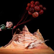Títeres y escenografías, "Donde van los cuentos". Arts, Crafts, Fine Arts, Character Design, Sculpture, Children's Illustration, and Set Design project by Ibán Sierra Caballero - 03.02.2020